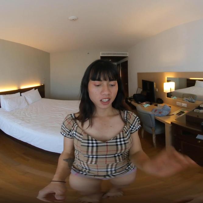 Amateur ladyboy fucks like a pro VR Porn Video